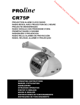 Proline CR75P Istruzioni per l'uso