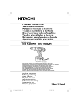 Hitachi Koki ds 14dmr Manuale utente