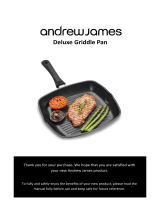 Andrew James Deluxe Griddle Pan Manuale utente
