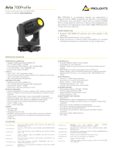 ProLights ARIA700PROFILE Scheda dati