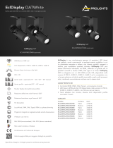 ProLights 25W White LED Gallery light, Scheda dati