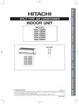 Hitachi RAK-15QPE Manuale utente
