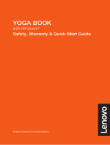 Lenovo Yoga Tab 3 Pro Safety, Warranty & Quick Start Manual
