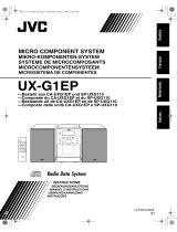 JVC UX-GP1E Manuale del proprietario