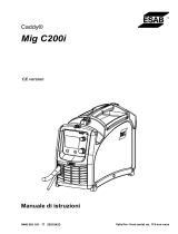ESAB Caddy® Mig C200i Manuale utente
