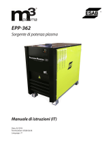 ESAB m3® Plasma EPP-362 Plasma Power Source Manuale utente