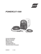 ESAB POWERCUT-1500 Manuale utente
