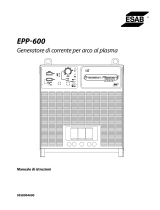 ESAB EPP-600 Plasma Power Source Manuale utente