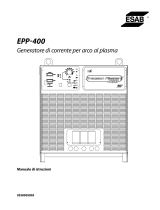 ESAB EPP-400 Plasma Power Source Manuale utente