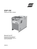 ESAB ESP-150 Plasma Cutting System Manuale utente