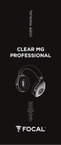 Focal Clear MG Professional  Manuale utente