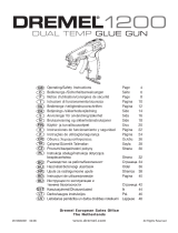 Dremel 1200 DUAL TEMP GLUE GUN Manuale del proprietario