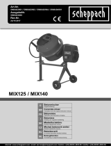 Scheppach MIX140 Manuale utente