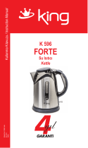 King K 596 FORTE Manuale utente