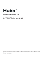 Haier LE32G610CF Manuale utente