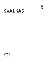 IKEA SVALKAS Manuale utente