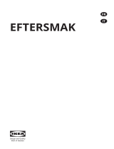 IKEA EFTERSMAK Manuale utente