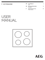 AEG HG795840NB Manuale utente
