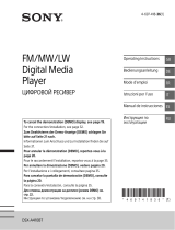 Sony DSX-A410BT Manuale del proprietario