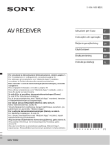 Sony XAV-1500 Manuale del proprietario