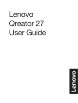 Lenovo Qreator 27 Manuale utente