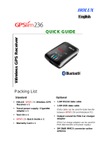 Holux 236 Manuale del proprietario