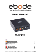 Ebode WAVE40 Manuale utente