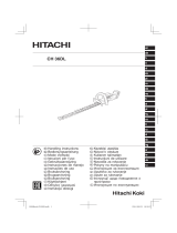 Hitachi CH 36DL Handling Instructions Manual