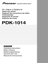 Pioneer PDK-1014 Manuale del proprietario