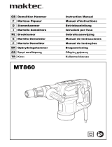 Maktec MT860 Manuale utente