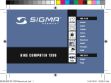 Sigma 1200 Manuale utente
