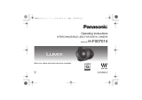 Panasonic H-F007014E Manuale del proprietario