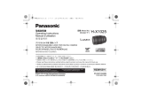 Panasonic HX1025GK Manuale utente