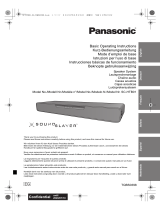 Panasonic SCHTB01EG Istruzioni per l'uso