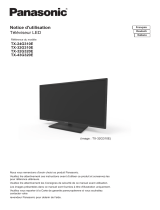 Panasonic Téléviseur LED Hd Tx-32g310e 81,3 Cm (32") Noir Istruzioni per l'uso