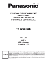Panasonic TX32GS350E Istruzioni per l'uso
