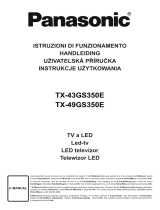 Panasonic TX43GS350E Istruzioni per l'uso