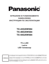 Panasonic TX49GXW584 Istruzioni per l'uso