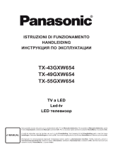 Panasonic TX43GXW654 Istruzioni per l'uso
