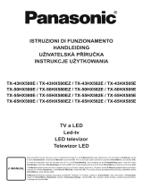 Panasonic TX50HX582E Istruzioni per l'uso
