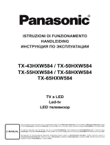 Panasonic TX43HXW584 Istruzioni per l'uso
