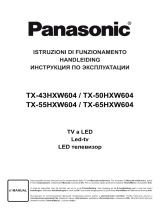 Panasonic TX50HXW604 Istruzioni per l'uso