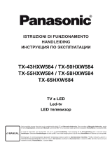 Panasonic TX55HXW584 Istruzioni per l'uso