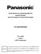 Panasonic TX65GXW585 Istruzioni per l'uso