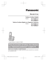 Panasonic KXTG6852JT Istruzioni per l'uso