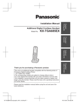 Panasonic KXTGA685EX Istruzioni per l'uso