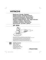 Hitachi SP 18 VA Manuale del proprietario