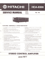 Hitachi HCA-8300 Manuale utente