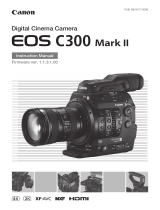 Canon EOS C300 Mark II Manuale utente