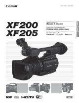 Canon XF205 Manuale utente